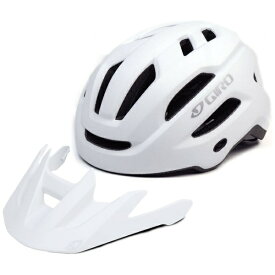 GIRO｜ジロ 自転車用ヘルメット FIXTURE 2 フィクスチャー 2(UFサイズ：頭囲54〜61cm/Matte White×Titanium) 3511027149935【返品不可】