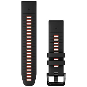 �y�G���g���[�ōő�S�z�|�C���g�Ҍ��b6/11�܂Łz GARMIN�b�K�[�~�� QuickFit 22mm GARMIN�i�K�[�~���j Black/Flame Red 010-13280-06