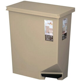 新輝合成｜SHINKIGOSEI TONBO　棚下・カウンターにも置けるペダルペール35　カーキ 02057