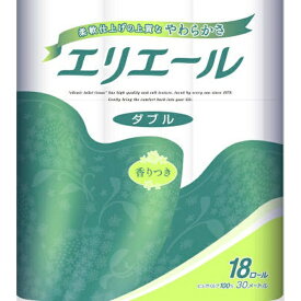 大王製紙｜Daio Paper elleair（エリエール）トイレットティシュー ダブル 香り付き 30m 18ロール