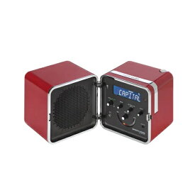 BRIONVEGA｜ブリオンベガ ブルートゥーススピーカー radio.cubo Red TS522D+S 50-R-J [Bluetooth対応]
