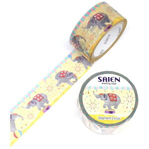 J~C\YbKAMIISO SANSYOU }XLOe[v 20mmx5m Elephant Circus(&┓)