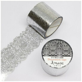 カミイソ産商｜KAMIISO SANSYOU デコレーションテープ 35mmx3m レガンス(銀箔)