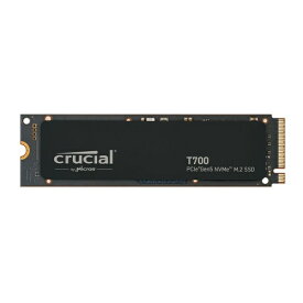 CRUCIAL｜クルーシャル CT1000T700SSD3JP 内蔵SSD PCI-E Gen5接続 T700(ヒートシンク非搭載) [1TB /M.2]