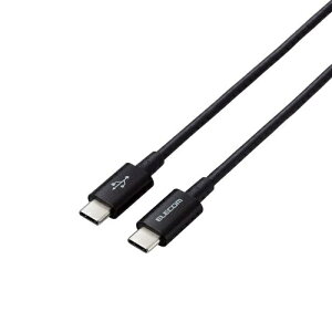 ELECOMbGR ^CvC P[u USB Type C to Type C 1.2m PD 60WΉ fɂ ϋvdl 炩 y Chromebook Mac PC iPad Android X}z ^ubg Nintendo Switch  Type-C @Ή z RoHSwߏ 
