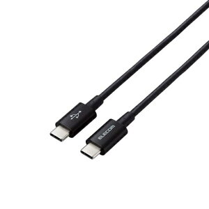 ELECOMbGR ^CvC P[u USB Type C to Type C 2m PD 60WΉ fɂ ϋvdl 炩 y Chromebook Mac PC iPad Android X}z ^ubg Nintendo Switch  Type-C @Ή z RoHSwߏ u