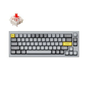 Keychron�b�L�[�N���� �L�[�{�[�h Q2(�Ԏ��E�p��z��) �V���o�[�O���[ Q2-N1-US [�L�� /�p��z�� /���J�j�J��]