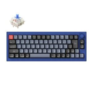 Keychron�b�L�[�N���� �L�[�{�[�h Q2(��) �l�C�r�[�u���[ Q2-O2-JIS [�L�� /USB-A�{USB-C]