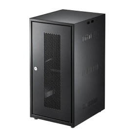 サンワサプライ｜SANWA SUPPLY 機器収納ボックス [W300xD350xH600mm] ブラック CP-KBOX7BK