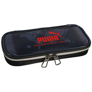 クツワ|KUTSUWA PUMA デジボックスペンケース ネイビー PM363NB