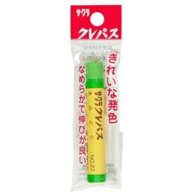サクラクレパス｜SAKURA COLOR PRODUCT クレパス太巻(単色) フック 黄緑 LP-P#27