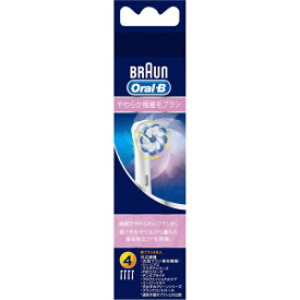 【エントリーで最大2万ポイント当たる｜3/25まで】 P&G｜ピーアンドジー Oral-B（オーラルビー）やわらか極細毛ブラシ 替えブラシ 4本入 EB60X-4HB
