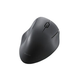 ELECOM｜エレコム Bluetooth マウス 静音 ワイヤレスマウス 3ボタン エルゴノミクス 【 Windows 11 Mac Chrome Android iPhone iPad 対応 】 抗菌 Mサイズ SHELLPHA ブラック SHELLPHA 抗菌(Chrome/Android/iPadOS/iOS/Mac/Windows11対応) ブラック M-SH10BBSKBK [BlueLED /
