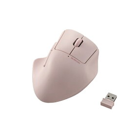 エレコム｜ELECOM マウス SHELLPHA 抗菌(Chrome/Mac/Windows11対応) ピンク M-SH30DBSKPN [BlueLED /無線(ワイヤレス) /5ボタン /USB]