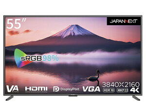 JAPANNEXTbWplNXg PCj^[ JN-V5500UHDR-N [55^ /4K(3840×2160j /Ch /60Hz]