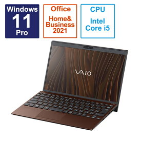 VAIO｜バイオ ノートパソコン VAIO SX12 アーバンブロンズ VJS12690113T [12.5型 /Windows11 Pro /intel Core i5 /メモリ：16GB /SSD：256GB /Office HomeandBusiness /2023年6月モデル]