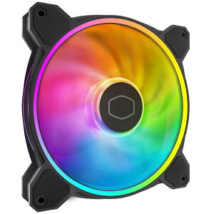 COOLER MASTERbN[[}X^[ P[Xt@ [140mm /1600RPM] MasterFan MF140 Halo2 ubN MFL-B4DN-16NP2-R2