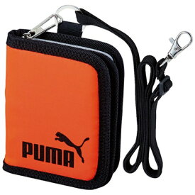 クツワ｜KUTSUWA PUMA 2つ折ウォレット 蛍光オレンジ PM242OR