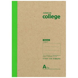 KYOKUTO｜キョクトウアソシエイツ College(カレッジ) ノート A6 7mm罫 40枚 KTA6A