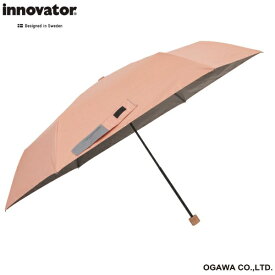 小川｜Ogawa 折りたたみ傘 innovator（イノベーター） ペールオレンジ IN-60M-22 [晴雨兼用傘 /60cm]