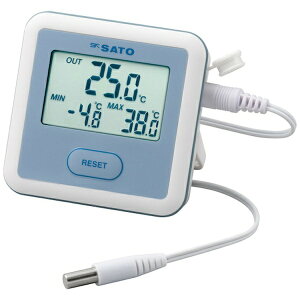 佐藤計量器製作所|skSATO 佐藤 デジタル最高最低温度計 PC−3510 (1840−00) 184000