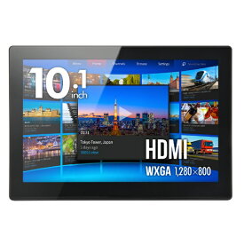 センチュリー｜Century Corporation PCモニター plus one Touch HDMI ブラック LCD-10000HT3 [10.1型 /WXGA(1280×800） /ワイド]