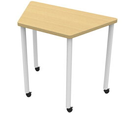 アールエフヤマカワ｜R.F.YAMAKAWA 研修用台形キャスターテーブル W800×D450 ナチュラル