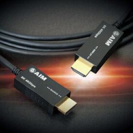 エイム電子｜AIM 1.0m HDMI レーザーケーブル ブラック LS-A01 [1m /HDMI⇔HDMI]