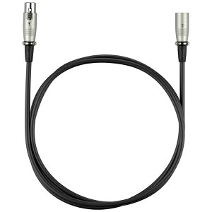 HyperX�b�n�C�p�[�G�b�N�X �I�[�f�B�I�P�[�u�� [XLR �I�X �� ���X XLR] HyperX XLR Cable [3.1m] �u���b�N 6Z2B9AA
