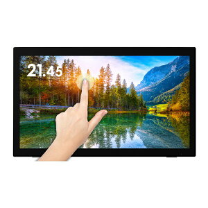 GREEN HOUSE�b�O���[���n�E�X PC���j�^�[ (�^�b�`�p�l��) GH-LCT22D-BK [21.45�^ /�t��HD(1920×1080) /���C�h /75Hz]