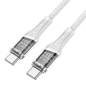 hocobzR USBP[u 1.2m XPgRlN^ m USB-C to USB-C / PD60WΉ n O[ U111-TT-GY [USB Power DeliveryΉ]