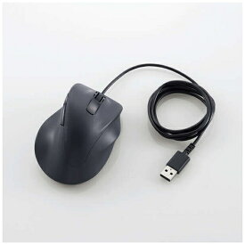 ELECOM｜エレコム マウス EX-G Sサイズ 抗菌(Chrome/Mac/Windows11対応) ブラック M-XGS30UBSKBK [BlueLED /有線 /5ボタン /USB]