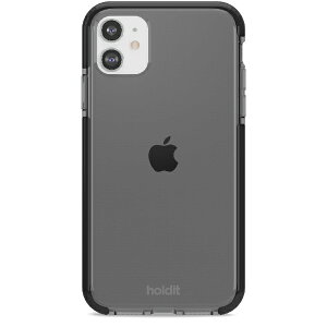 HOLDIT�b�z�[���f�B�b�g iPhone 11 / XR �V�[�X���[�N���A�P�[�X Seethru �u���b�N 15063