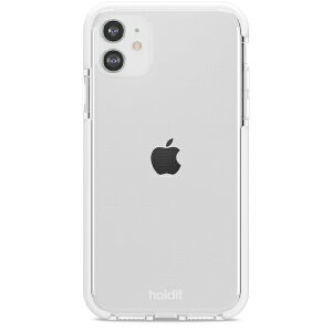 HOLDIT�b�z�[���f�B�b�g iPhone 11 / XR �V�[�X���[�N���A�P�[�X Seethru �z���C�g 15064