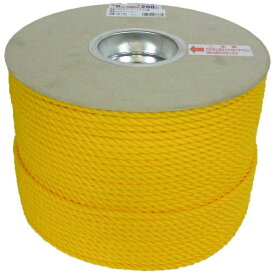 ユタカメイク｜YUTAKA ユタカ RE-100イエロー PEカラーロープドラム 6X200m