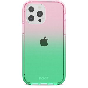 HOLDIT�b�z�[���f�B�b�g iPhone 13 Pro �V�[�X���[�N���A�P�[�X Seethru �O���[���s���N 15439