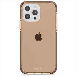 HOLDIT�b�z�[���f�B�b�g iPhone 13 Pro �V�[�X���[�N���A�P�[�X Seethru �_�[�N�u���E�� 15291