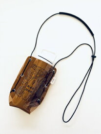 インク｜INQ PVC-Brown　ファッション感覚で持ち歩けるボトルケース WRAPii pvc-brw