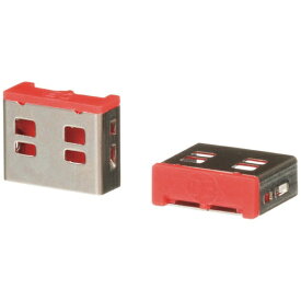 パンドウイット｜PANDUIT パンドウイット　Smartkeeperシリーズ　USB　Type−A用　セキュリティブロック赤5個入　SKUSBA−V SKUSBA-V
