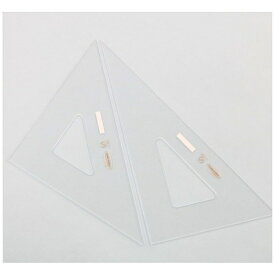 タケダ｜takeda 三角定規 15cmx3mm(目盛なし) 22-0120