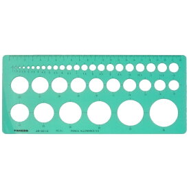 タケダ｜takeda テンプレート 円定規(大) 29-0010