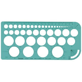 タケダ｜takeda テンプレート 円定規 29-0023