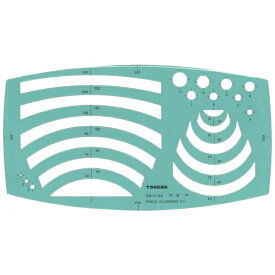 タケダ｜takeda テンプレート 円弧定規 中 29-0102