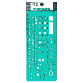タケダ｜takeda テンプレート 機械仕上記号 29-0116