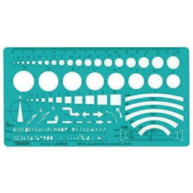 タケダ｜takeda テンプレート 土木用定規 29-0134