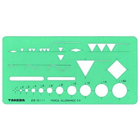 タケダ｜takeda テンプレート 仕上記号2 29-0111