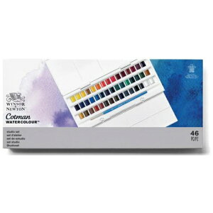 ウィンザー&ニュートン|WINSOR & NEWTON ウィンザー&ニュートン コットマンWC ハーフパン 45色スタジオフルセット 18909471