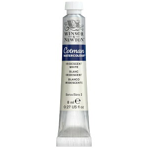 ウィンザー&ニュートン|WINSOR & NEWTON ウィンザー&ニュートン コットマンWC 8mL 330 イリデッセント ホワイト 18901330