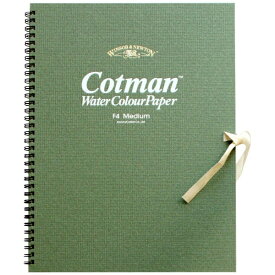 ウィンザー＆ニュートン｜WINSOR & NEWTON ウィンザー＆ニュートン　コットマンスケッチブック　中目　F4（243x334mm／18枚） 19202004