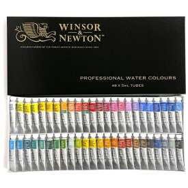 ウィンザー＆ニュートン｜WINSOR & NEWTON ウィンザー＆ニュートン　プロフェッショナルWC　5mLチューブ　48色セット 18809848